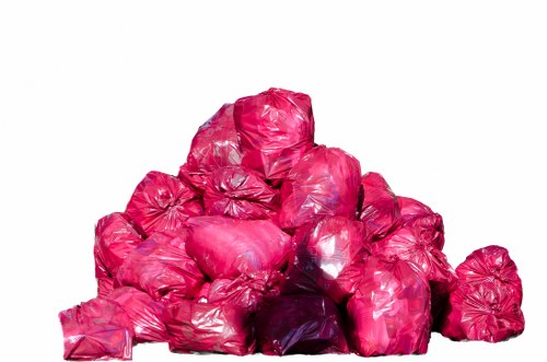 Appliance disposal during flat clearance
