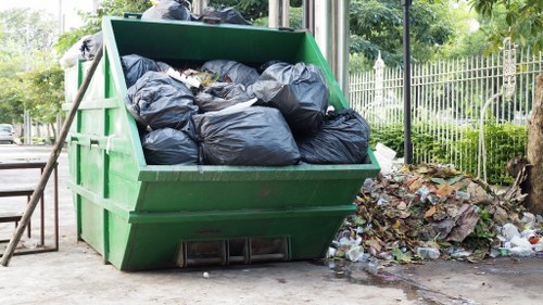 Clearing out a residential property in Abbey Wood