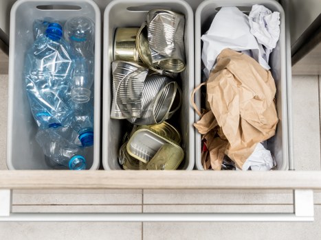 Recycling process in a business waste removal service in Abbey Wood